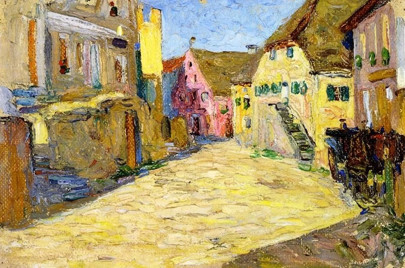 Paesaggio rosa